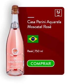 Espumante Casa Perini Aquarela Moscatel Rosé