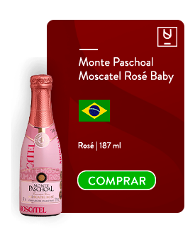 Espumante Monte Paschoal Moscatel Rosé Baby