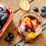 Receita sangria com suco de uva tinto (sem álcool)