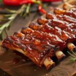 Receita de costela de porco ao molho barbecue